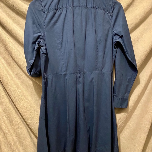 Chaps Button Down/Collared Dress w/ belt - Picture 2 of 4